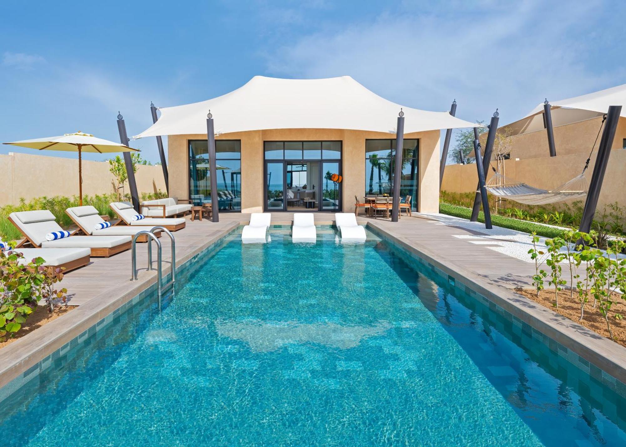 Bab Al Nojoum Hudayriyat Villas Абу Даби Екстериор снимка