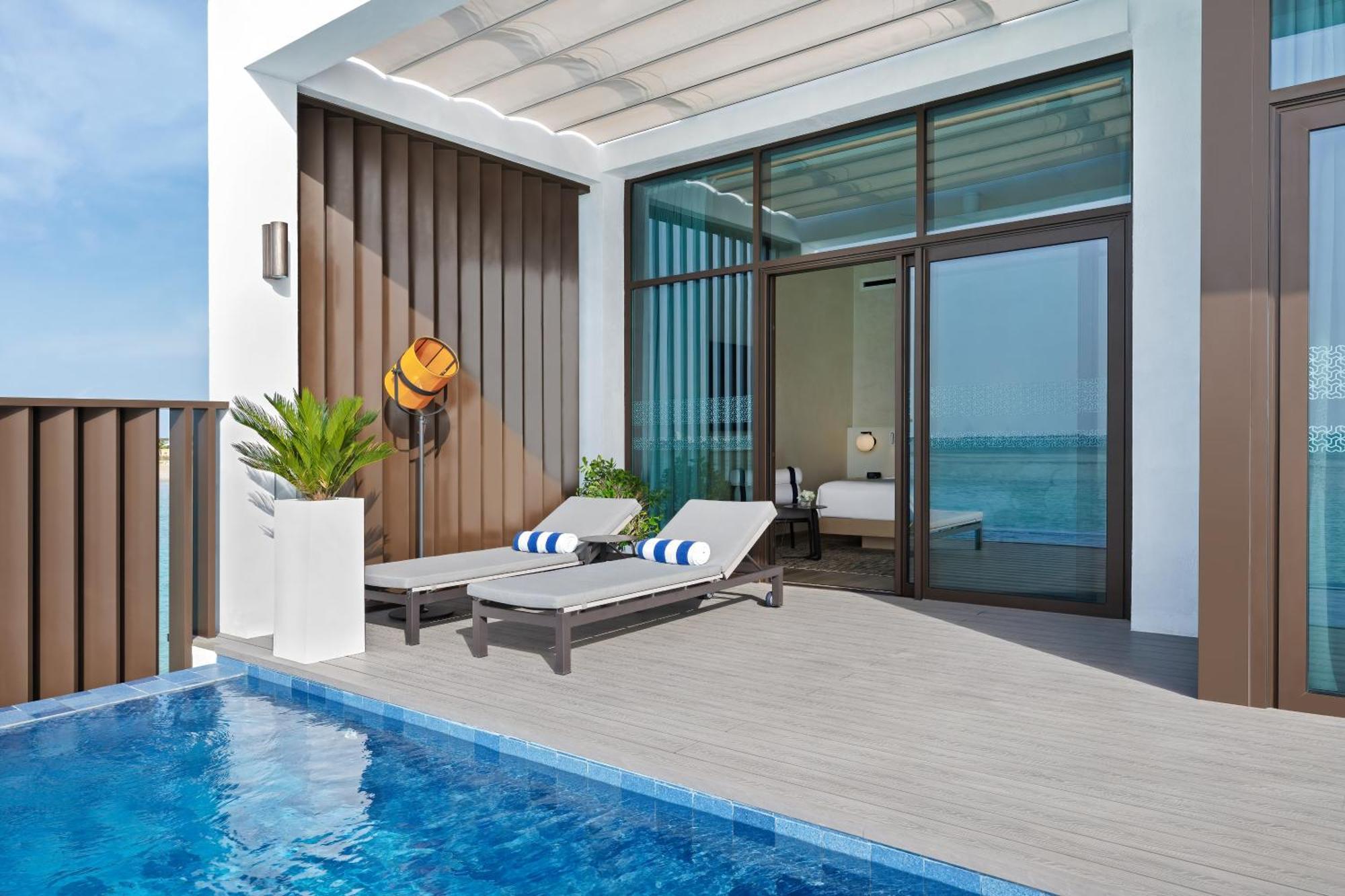 Bab Al Nojoum Hudayriyat Villas Абу Даби Екстериор снимка