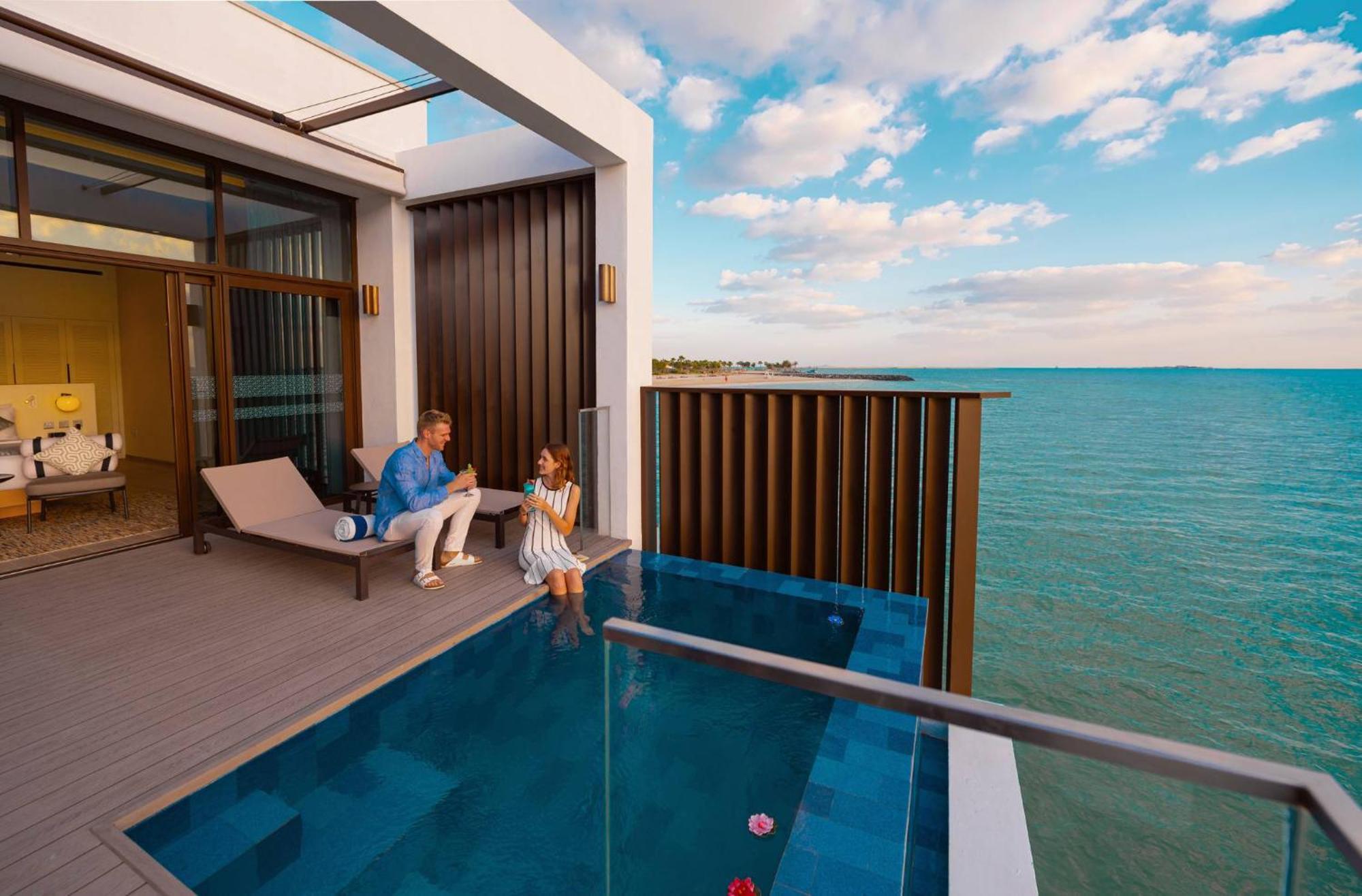 Bab Al Nojoum Hudayriyat Villas Абу Даби Екстериор снимка