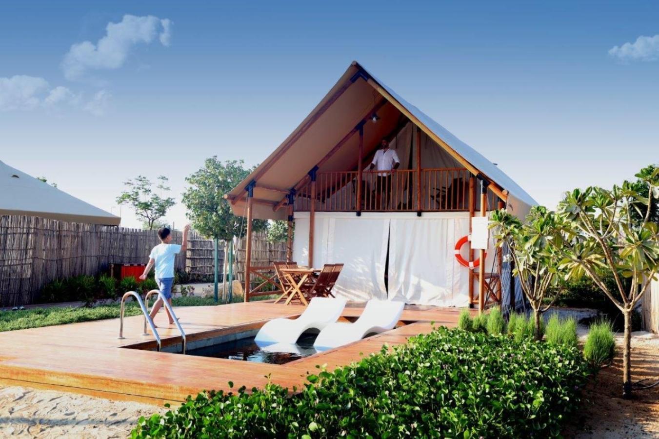 Bab Al Nojoum Hudayriyat Villas Абу Даби Стая снимка