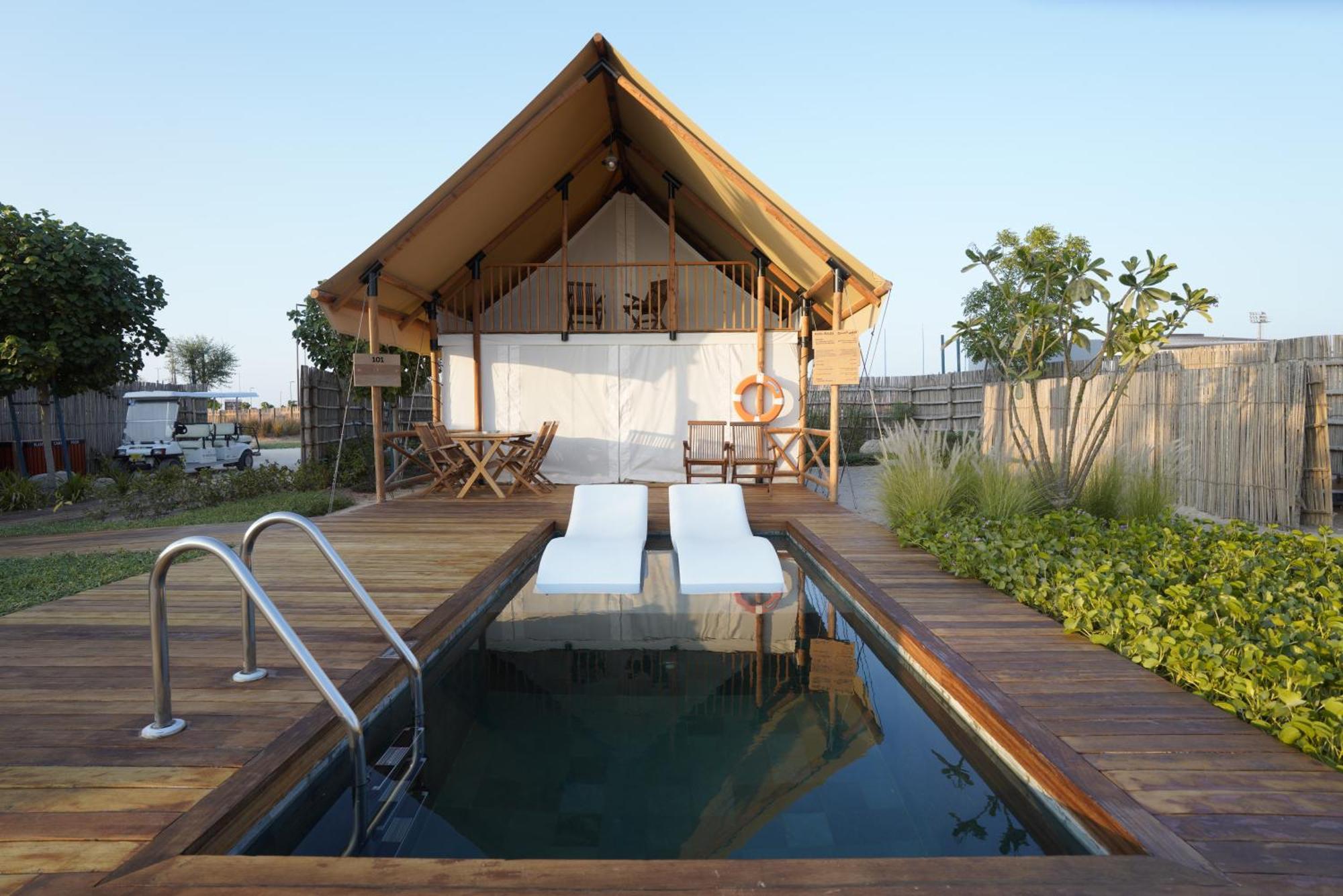 Bab Al Nojoum Hudayriyat Villas Абу Даби Стая снимка